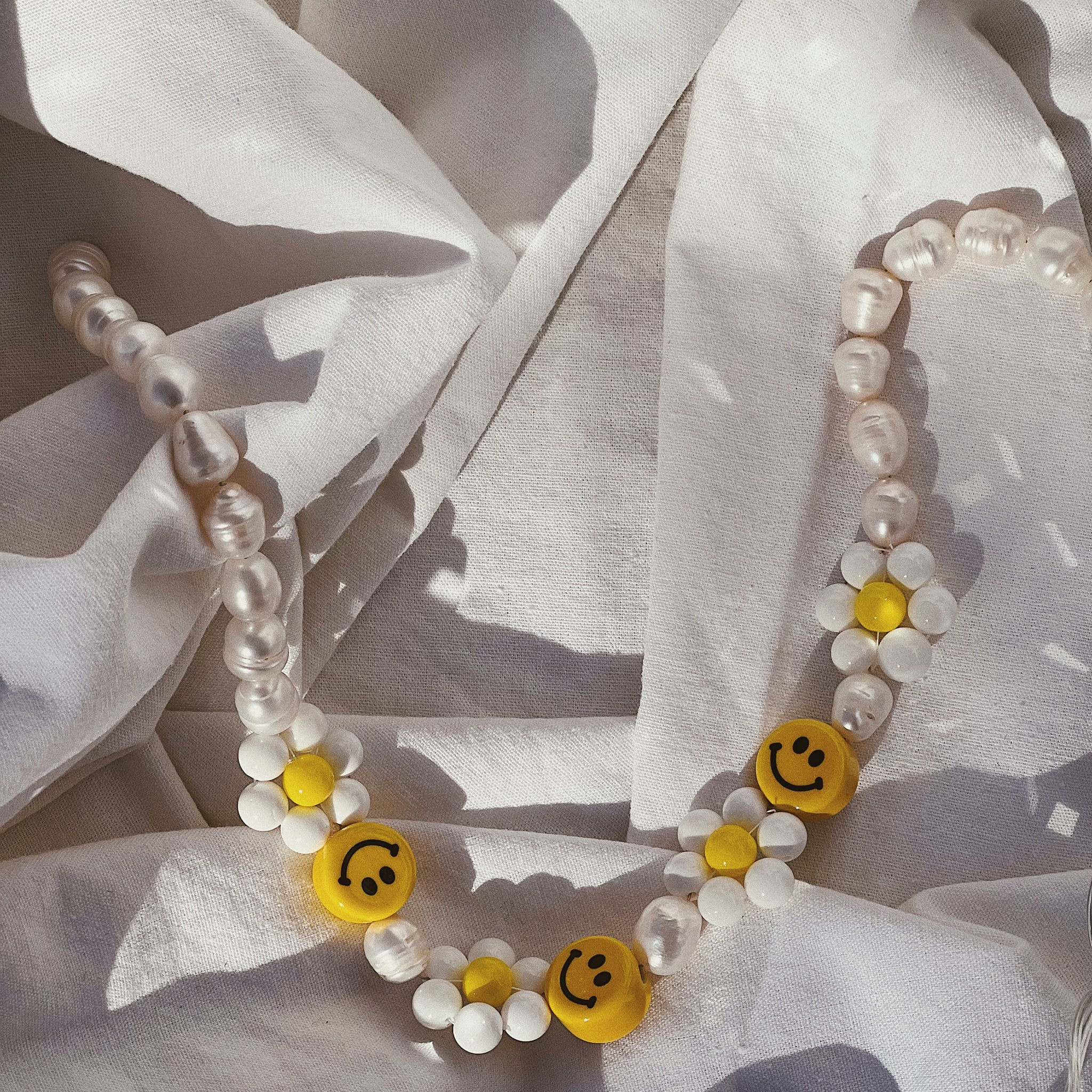 The Flora Happy Face Necklace